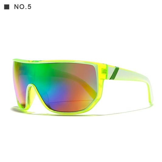 KDEAM Happy Oversized Men Sunglasses With Designer Box Fashion Big Sun Glasses Women anteojos de sol UV400