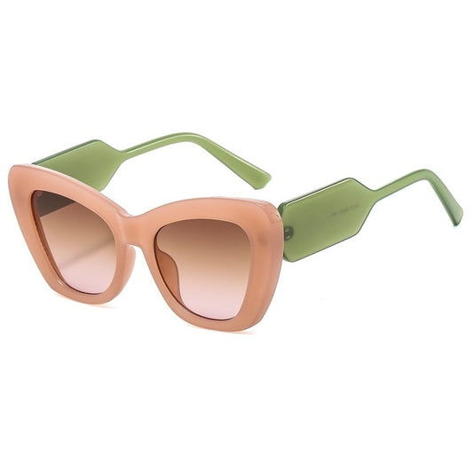 Fashion Cat Eye Oversized Sunglasses | Women | UV400 Vintage Luxury Brand Designer Fashion
