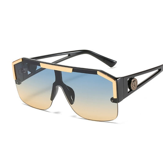 Luxury Oversized Gradient Square Sunglasses | Women & Men | UV400 Fashion Designer Shades