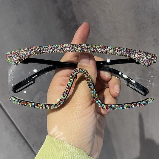 One-Piece Goggle Windproof Sunglasses | Women & Men | UV400 Vintage Fashion Shades