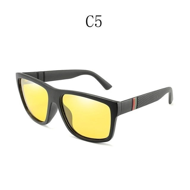 Polaroid Sunglasses Unisex Square Vintage Sun Glasses Famous Brand Sunglases Polarized Sunglasses Retro Feminino for Women Men