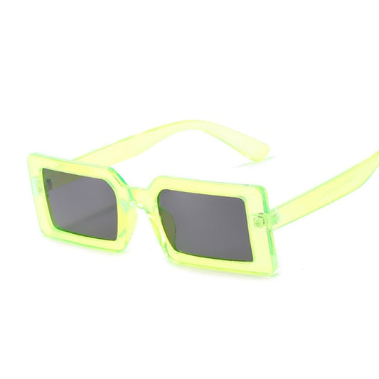 Retro Shades Square Sunglasses Woman Jelly Colors Small Frame Sun Glasses Female Fashion Brand Designer Vintage Oculos De Sol