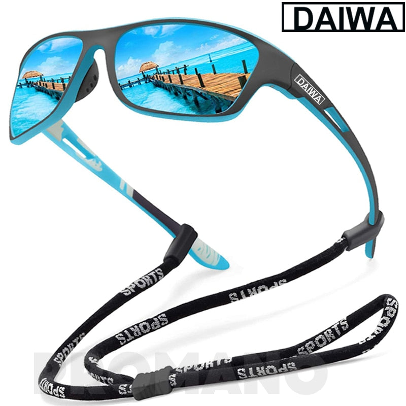 Dalwa Polarized Fishing Sunglasses Men's Driving Shades Male Sun Glasses Hiking Fishing Classic Sun Glasses UV400 Eyewear