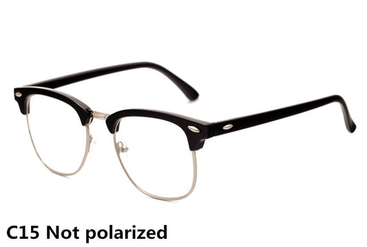 Classic Polarized Sunglasses Men Women Retro Brand Designer High Quality Vintage Sun Glasses Female Male Fashion Mirror Sunglass