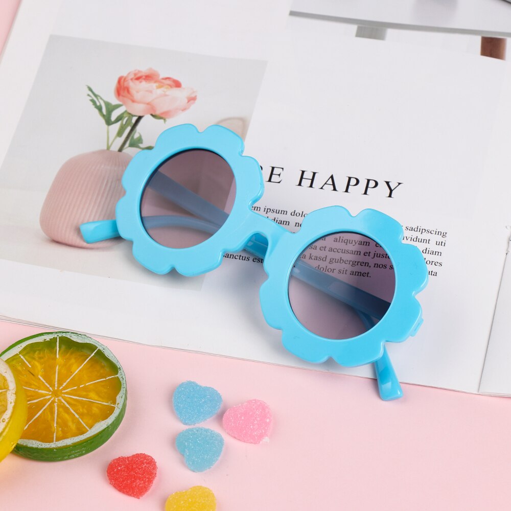 Children Cute Vintage Frosted Rectangle UV400 Sunglasses Outdoor Girls Boys Sweet Sunglasses Protection Classic Kids Sunglasses