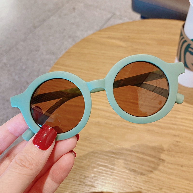 2022 Kids Sunglasses Rectangle Fashion Children Sun Glasses Vintage Square Outdoor Goggles Party Eyewear Cute Style Eyeglasses