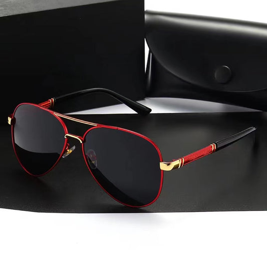 New Luxury Men's Polarized Sunglasses Driving Sun Glasses For Men Women Brand Designer Male Vintage Black Glasses UV400 Eyewear