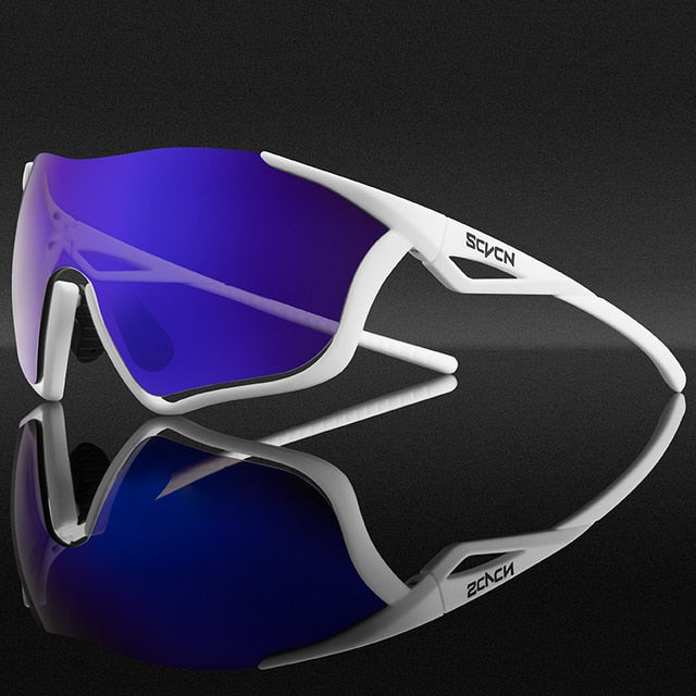 SCVCN Brand Photochromic Sports Cycling Glasses Bicycle Eyewear Mountain Bike Goggles UV400 MTB Road Running Sunglasses