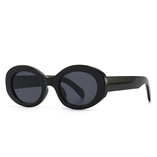 SO&EI Oval Sunglasses | Women & Men | UV400 Retro Round Leopard Designer Fashion Shades