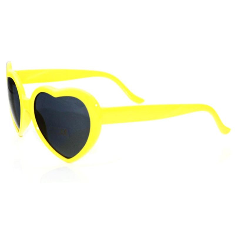 Love Heart Shape Sunglasses Love Special Effects To Watch The Light Change Into A Heart-shaped Glasses At Night Sunglasses