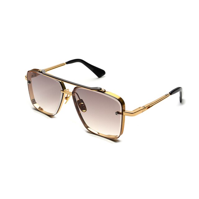 Sun Glasses Luxury Brand Polarized Mens Sunglasses One-pieces Eyewear Vintage Anti-Reflective Women's Glasses 2023 Trend UV400
