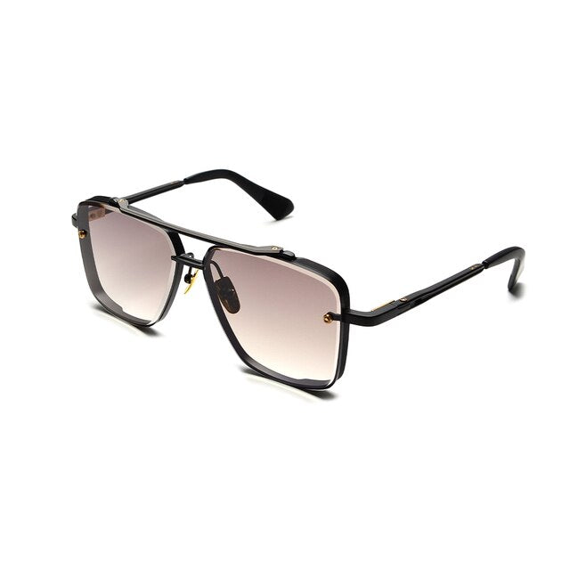 Sun Glasses Luxury Brand Polarized Mens Sunglasses One-pieces Eyewear Vintage Anti-Reflective Women's Glasses 2023 Trend UV400