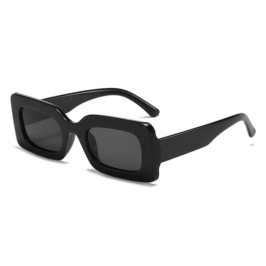 Women's Sunglasses 2022 Fashion Vintage Rectangle Frame Purple Pink Square Glasses Girls Sun Glasses Ladies Eyewear UV400