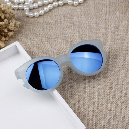 Zilead Kids Retro Round Sunglasses – Boys & Girls